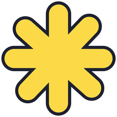 도형 라인 귀여운 기호 벡터 스마일