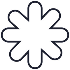 도형 라인 귀여운 기호 벡터 스마일