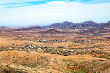 Valle de Santa Ines, Island Fuerteventura, Canary Islands, Spain, Europe.