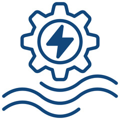 Hydropower Icon © pinky