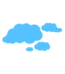 Obraz premium blue clouds