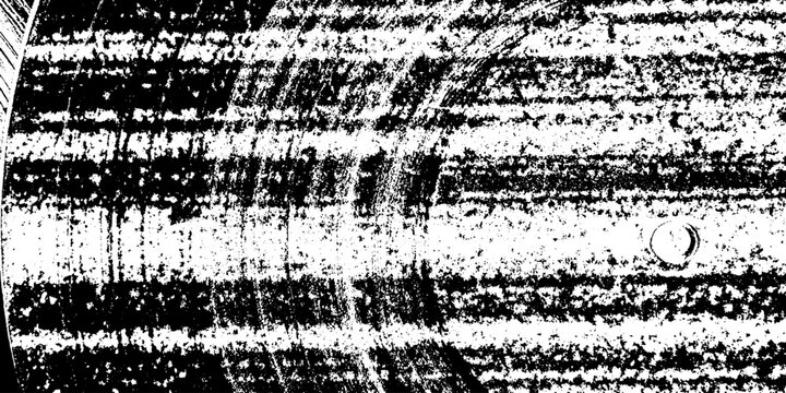 Macro view of vinyl record grooves with dust specks and grunge texture for design overlay - Powered by Adobe