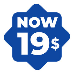 1 2 4 5 6 7 8 9 10 11 12 13 14 15 16 17 18 19 20 $ dollar Blue chalk sale badge png, stylish discount design now $ png