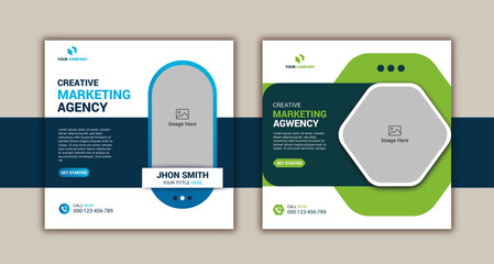 Corporate Social Media Post Design