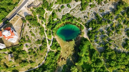 Source of the Cetina River, Dalmatia, Croatia, Europe, 
Krka National Park,