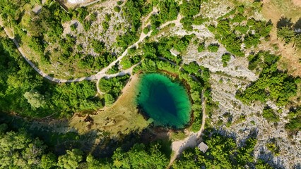 Source of the Cetina River, Dalmatia, Croatia, Europe, 
Krka National Park,