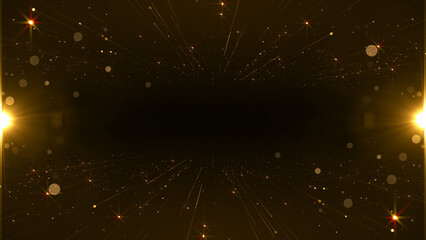 Gold Particle Gateway Awards Trailer Titles Cinematic Openers Luxury Intro Background