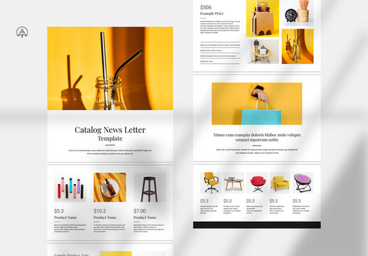 Product News Letter Template