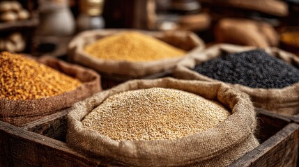 Healthy grains and sustainable farming
