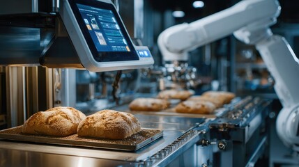 Fully automated smart bakery with robot chef