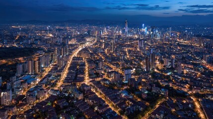 City at Dusk