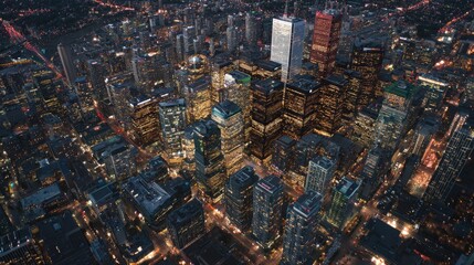 City at Dusk