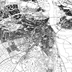 Naklejka premium 3D illustration of city and urban in Nijmegen Netherlands