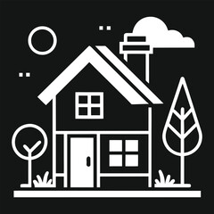 Multi-Style Home Icon Set &ndash; Filled, Outline, Flat & Rounded for iOS/Android
Minimalist Home Icons &ndash; Black & White Line Set for UI/UX & Real Estate
Multi-Style Home Icon Set 
