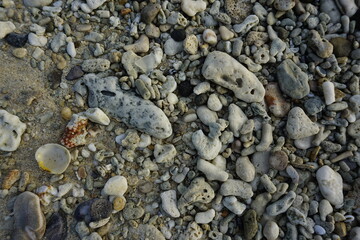 stones on the beach