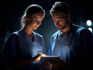 doctor and nurse