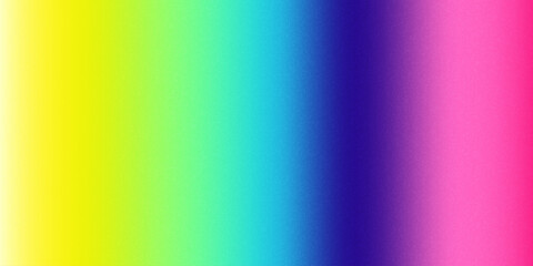 Soft vertical gradient blending neon pink, blue, and yellow. Bright colorful backdrop for digital graphics, invitations, wrapping paper, or advertising layouts.