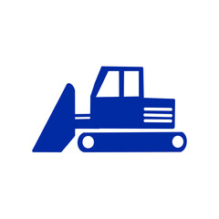 Bulldozer Icon／ブルドーザーのアイコン