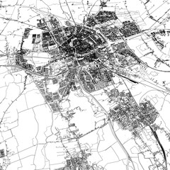 Fototapeta premium 3D illustration of city and urban in Groningen Netherlands