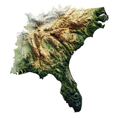 southeast united states map