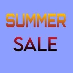 sale sign on a white background