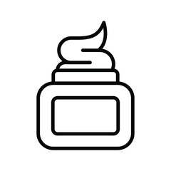 shaving cream icon vector design template simple and clean