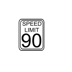 speed limit icon