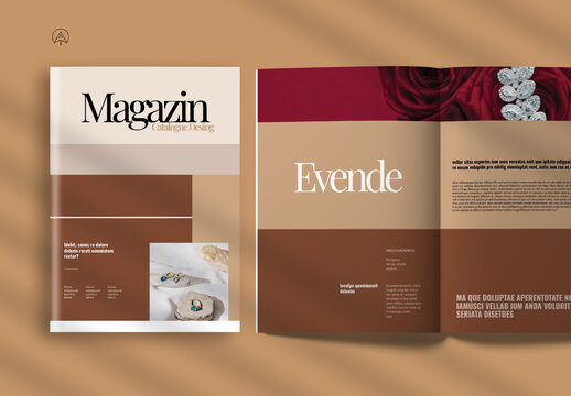 Catalog Magazine Template