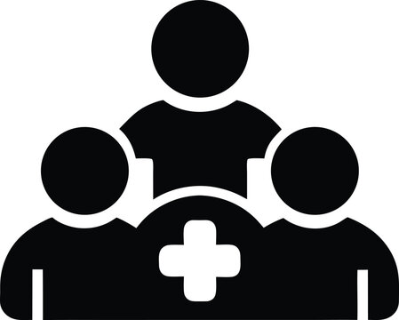 Add new friend customer follow symbol Vector illustration