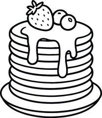 birthday cake with a cake