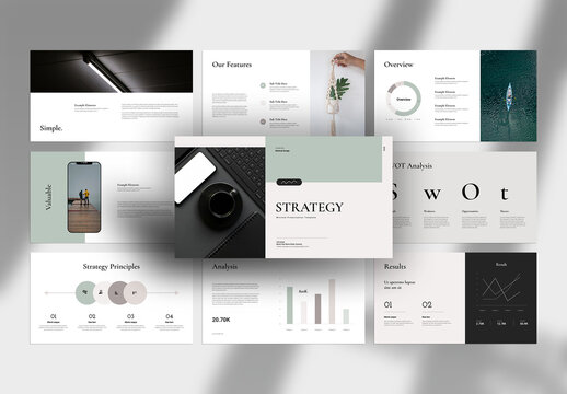 Minimal Strategy Presentation Template