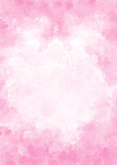 Pink Watercolor Texture Background Design - Artistic Vector , Decorative Design of Header Background, Card, Cover, Template, Banner ,Wallpaper, Graphic Design