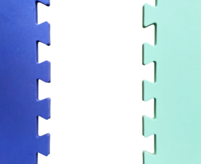 jigsaw puzzle for copy space