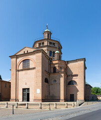 Obraz premium Piacenza - The church Basilica di Santa Maria di Campagna 
