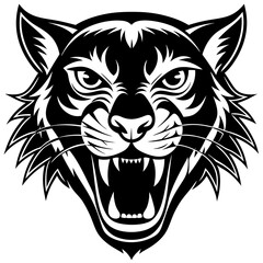 Obraz premium head of a tiger