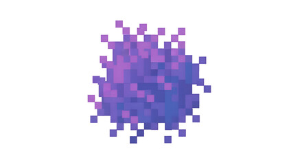 Fototapeta premium Create Pixel Art with Transparent Backgrounds Using Digital Tools