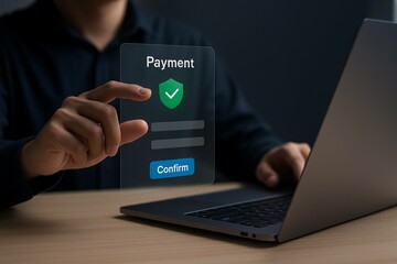 Fototapeta premium Digital Payment Security