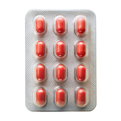 Pharmaceutical blister packaging with pills