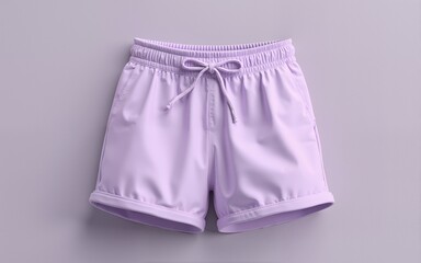 Lavender Shorts Mockup. High quality