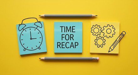 Time For Recap A Quick Review Of Past Events And Accomplishments For Future Planning