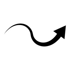 This circular red vector arrow icon is a perfect 3D illustration of a refresh symbol, pointing up for business concept web design elements