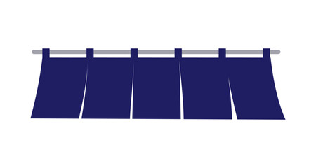 Noren Banner Decoration &ndash; Japanese Festival Style (Vector)