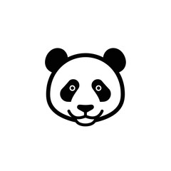 Panda logo vector