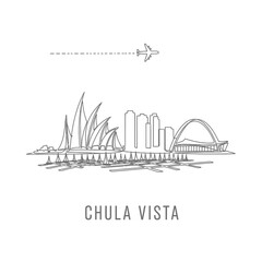 Chula Vista Skyline.