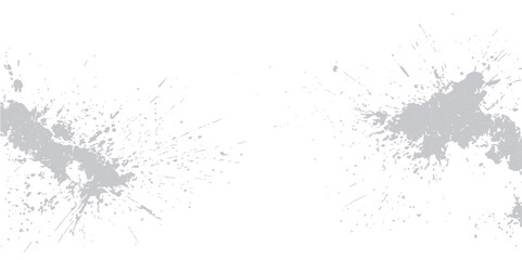 Naklejka premium Abstract grunge ink splat with a transparent black water splash texture pattern