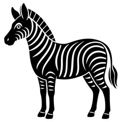 Obraz premium zebra vector illustration