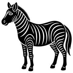 Fototapeta premium zebra vector illustration