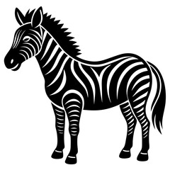 Obraz premium zebra vector illustration