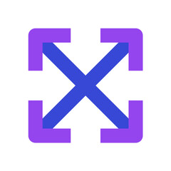 Obraz premium arrows two tone icon set