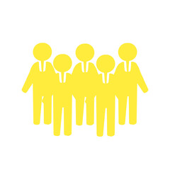 Business Team Icon / ビジネスチーム・社員集合アイコン